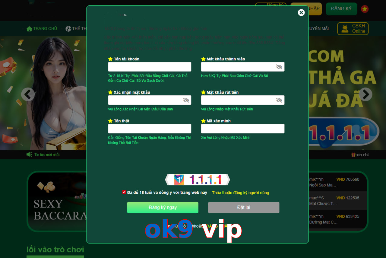 ok9 vip